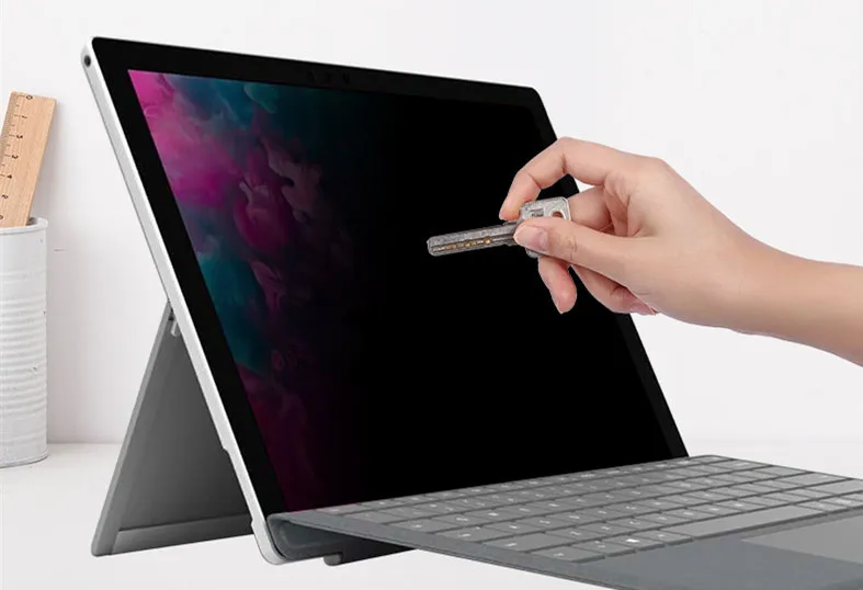 Для Microsoft Surface Pro 3/4/5/6/7/GO/NEW PRO антибликовое закаленное стекло для ноутбука