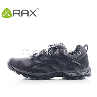 deep gray Rax, мужские уличные кроссовки, легкая дышащая походная обувь, мужская обувь для альпинизма, треккинга, обувь для охоты D0618 - Цвет: deep gray