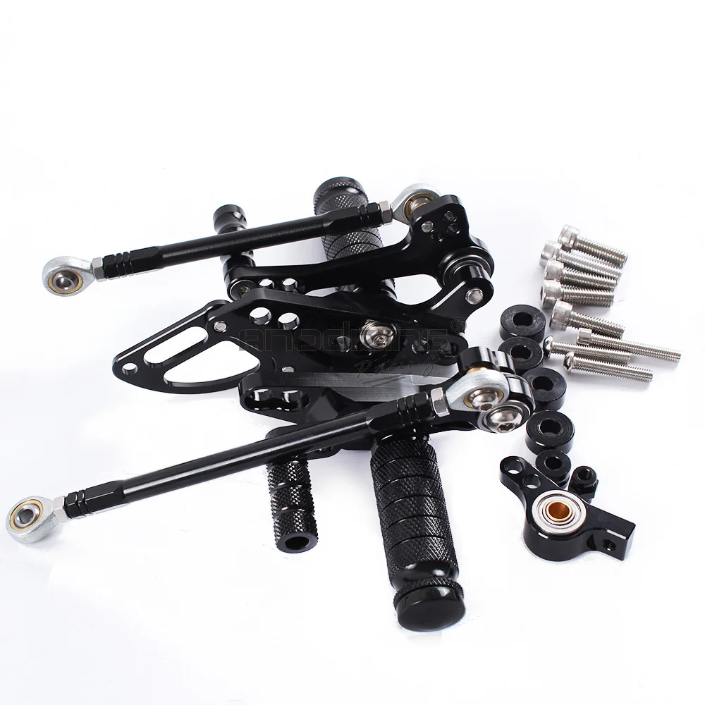 Полный CNC алюминиевый Мотоцикл Регулируемые задние наборы подножки для DUCATI