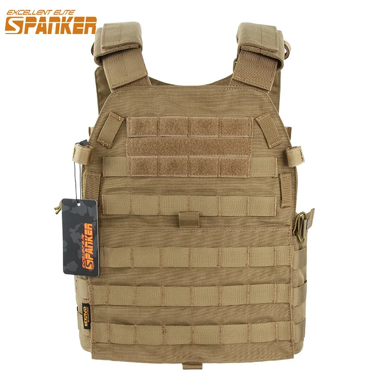 

EXCELLENT ELITE SPANKER Tactical Vest Plate Carrier Vests Molle CS Game Paintball Airsoft Vest Combat Vests For Hunting Outdoor