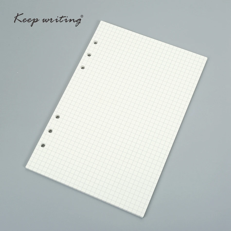 

B5&A5 notebook filler paper 108 sheets 100gsm paper GRID TO-DO Dot Blank lined pages inner pages agenda Journal Dotted pages