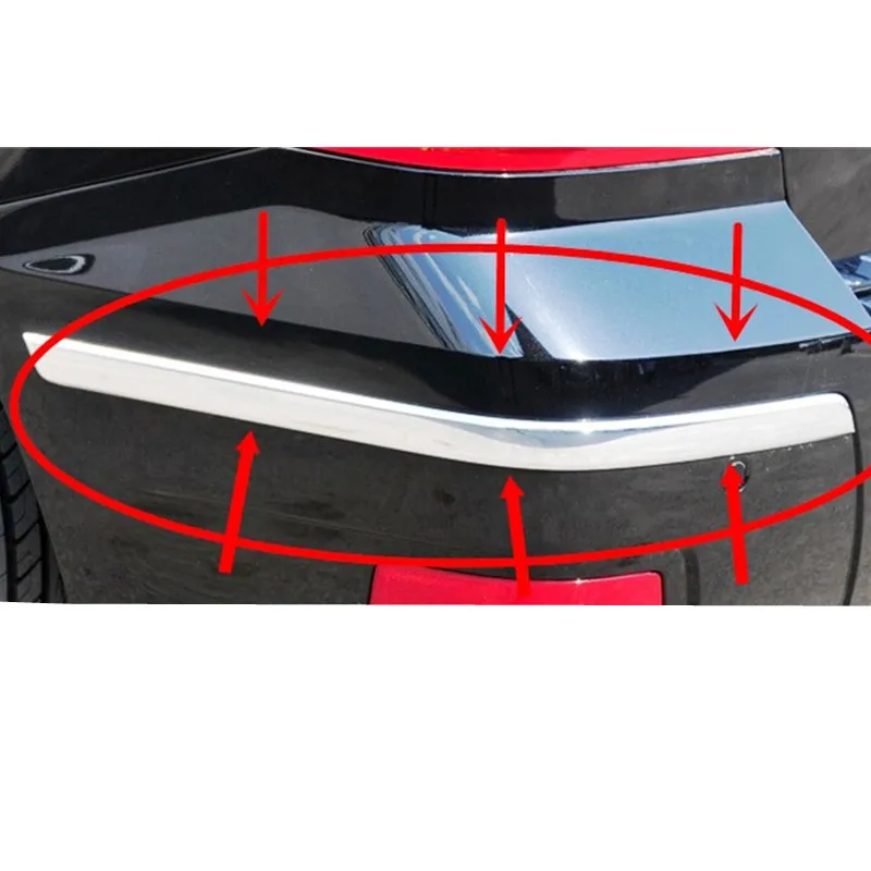 Декоративная Светоотражающая полоса для заднего бампера автомобиля|Тюнинговые