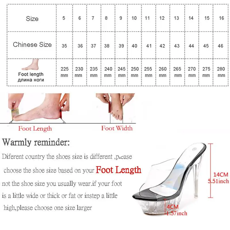 Gersri 2020 New Slides Female Model T Stage Catwalk Sexy Crystal Shoes 14cm High With Transparent Platforms Thick Soles Slippers | Обувь