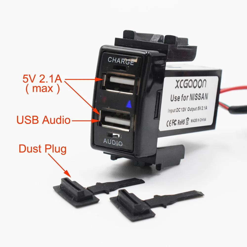 XCGaoon специальное выделенное автомобильное зарядное устройство с USB-интерфейсом 5