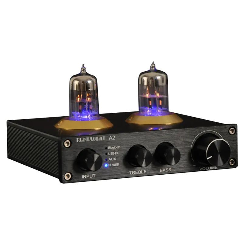 A2 DC12V DIY усилитель звука BTM303 QCC3003 Bluetooth 5 0 6N3 ламповый Предварительный с