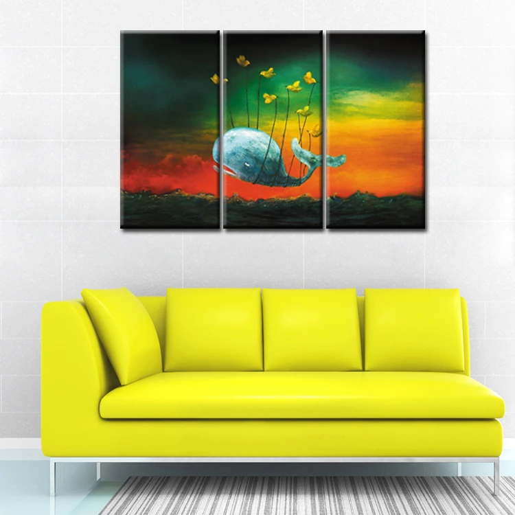 Canvas Printings Classic anime poster 3 Piece Modern Style Cheap Pictures Decorative Wall Art Framed Prints Gift/Abstract (22) | Дом и сад