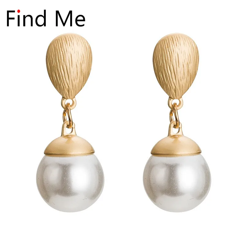 Find Me 2019 Новые Модные Винтажные ажурные висячие серьги из сплава для женщин