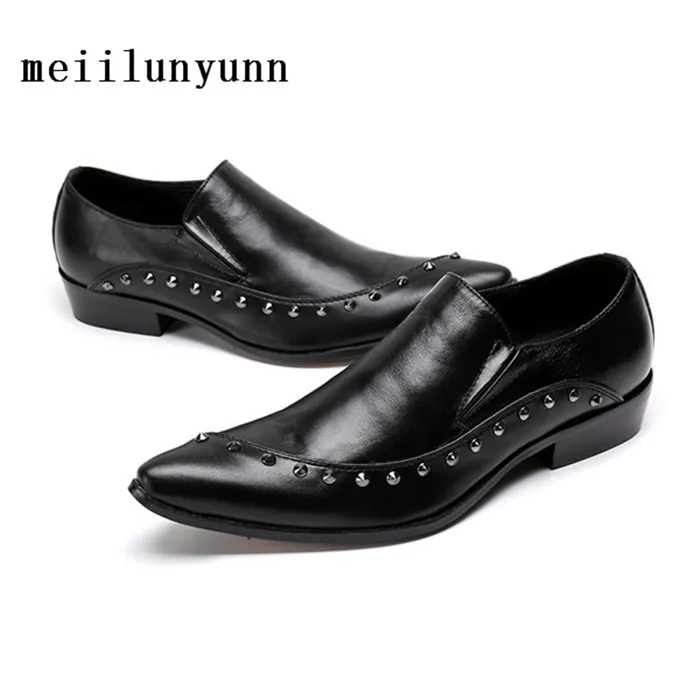 2019 Мужские модельные туфли из крокодиловой кожи черные кожаные туфли-оксфорды