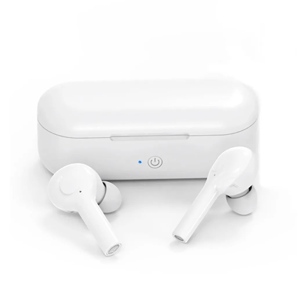 White Беспроводные наушники Kinganda Honor Flypods Lite, Hi-Fi, водонепроницаемые, IP54, управление нажатием, Беспроводная зарядка Bluetooth e 7,9 - Цвет: White