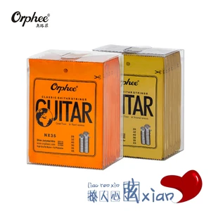 10 Sets of Orphee NX35/36 Classical Guitar Strings Nylon&Silver Plated Wire 1st-6th Strings