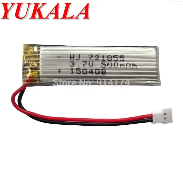 YUKALA 2 шт. V930 V977 V966 4G RC вертолет 3 7 v 500mah литий полимерный аккумулятор|3.7v 500mah|3.7v batteryrc
