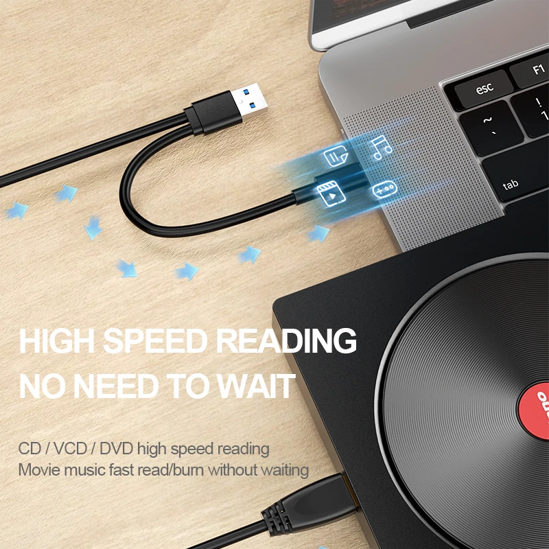 USB оптический привод 3 0 Type C интерфейс внешний DVD CD плеер RW горелка DVD/CD ридер для
