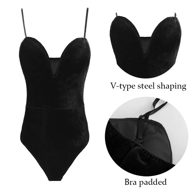 Nadafair без рукавов корректирующий бархатный корсет узкие элегантные Клубные