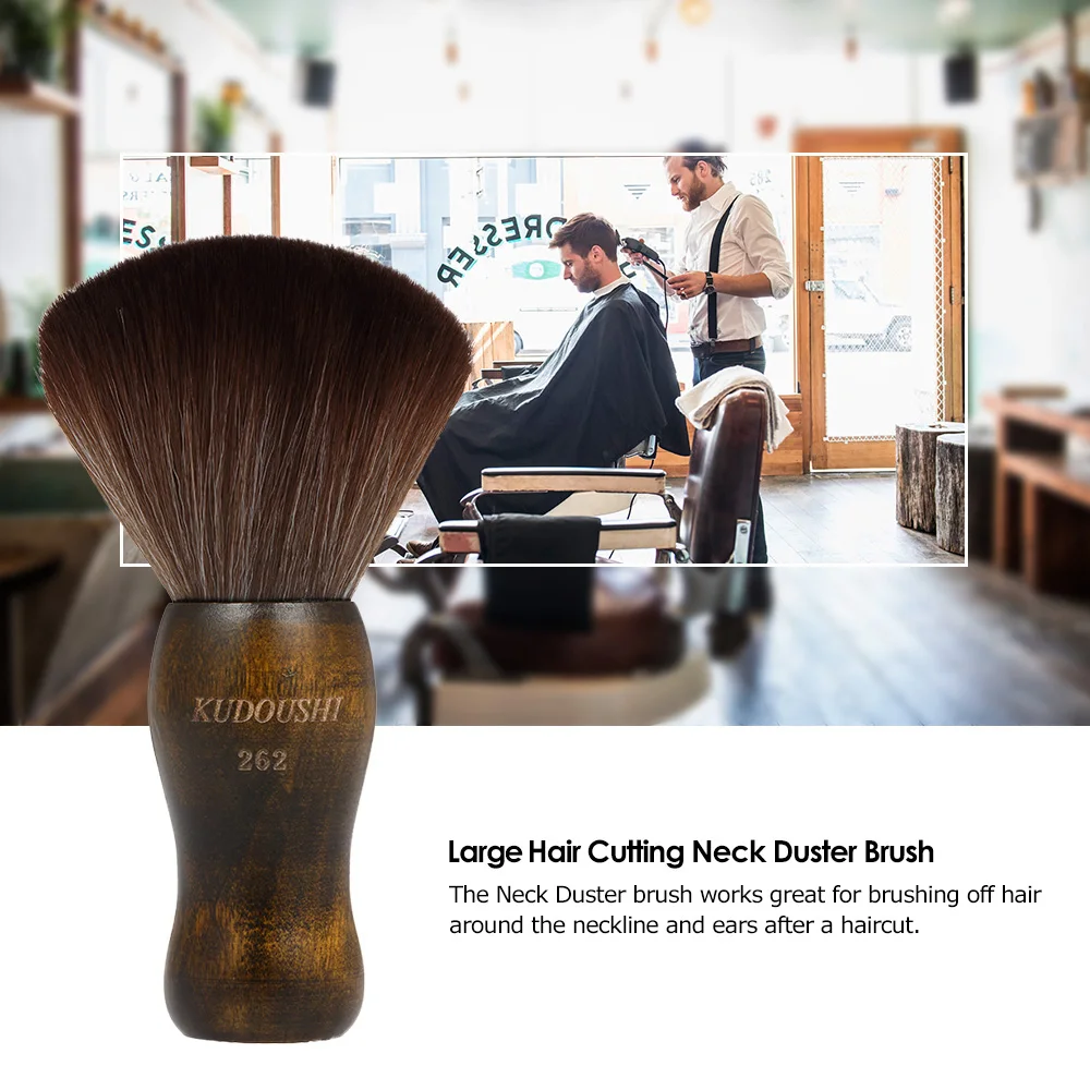 Профессиональные мягкие черные щетки для лица и шеи искусственные