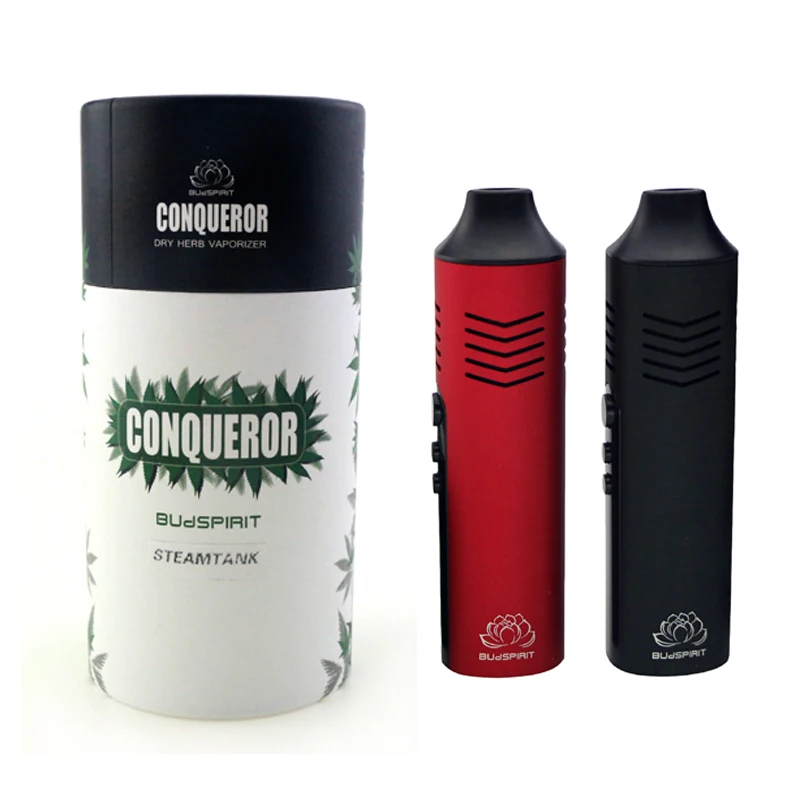 Паровой budspirit Завоеватель сухой травы испаритель электронные сигареты kit 2200 мАч