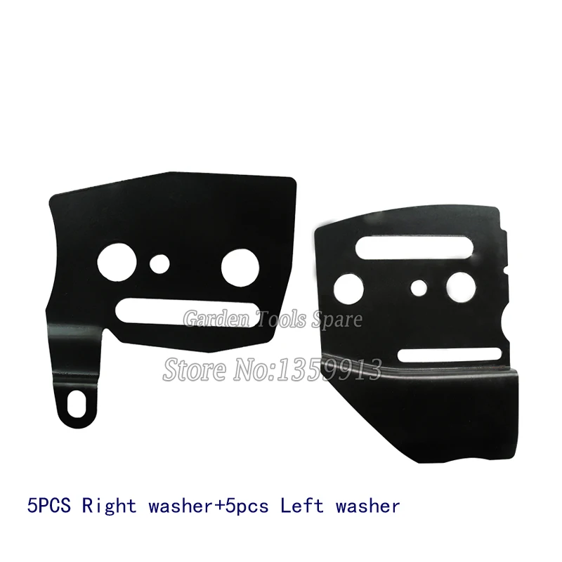 

5PCS RIGHT WASHER AND 5PCS LEFT BAR WASHER FITS 4500 5200 5800 CHAINSAW BAR