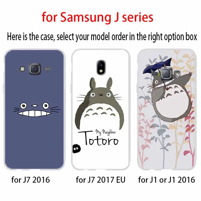 Телефон для Samsung Galaxy J6 J4 Plus J8 J3 J7 2018 J5 j7 2017 2016 j6 Prime чехол Neighbor Totoro | Мобильные