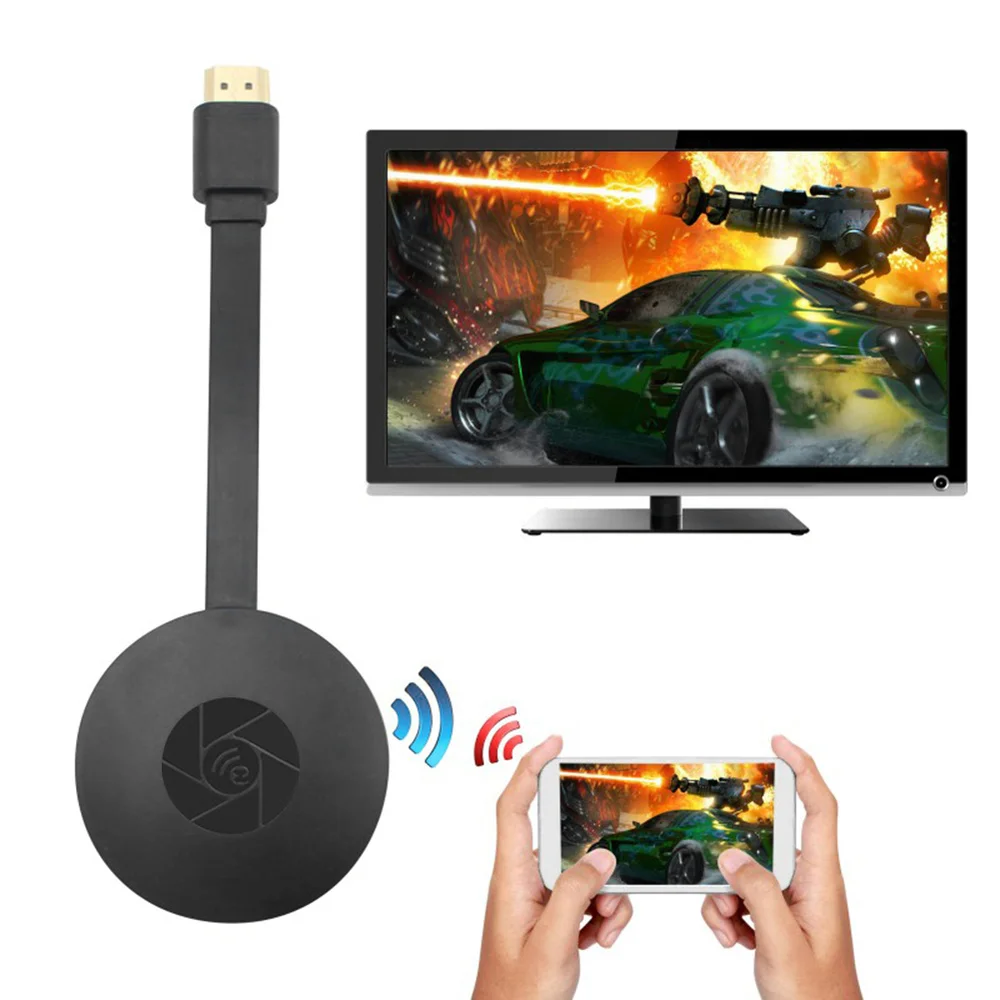 ТВ приставка беспроводной WiFi экран приемник поддержка 1080P HD Airplay
