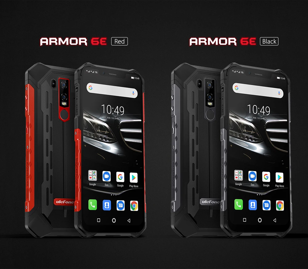 Ulefone Armor 6E мобильный телефон Android 9,0 6," HD Helio P70 Восьмиядерный 4 Гб+ 64 Гб NFC Face ID беспроводной зарядный смартфон