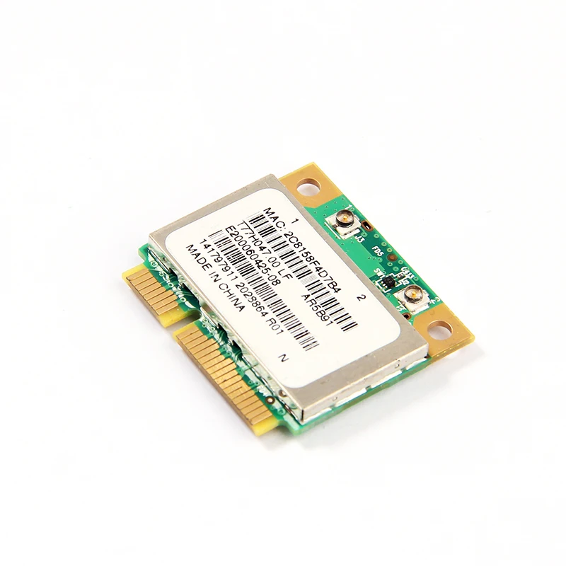 Atheros AR5009 AR5B91 AR9281 Wireless N 300 Мбит Wi Fi Половина Mini PCI e Карты М 802.11b/г/n Ноутбук Wlan Сети