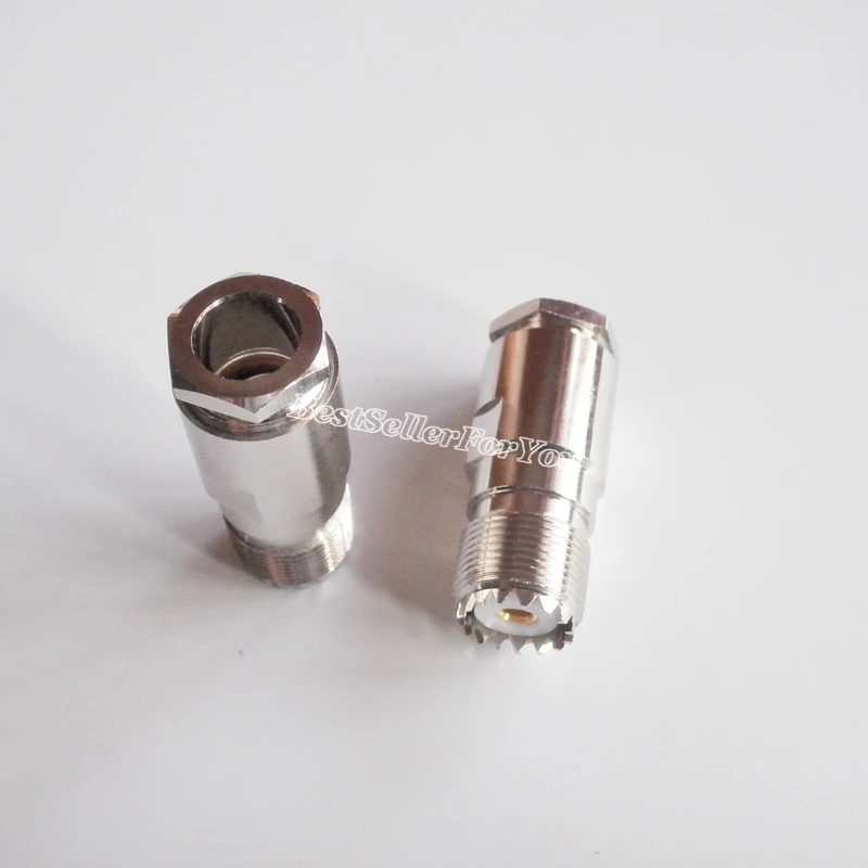 10 шт. UHF SO239 PL259 гнездовой разъем зажим для кабеля RG8 RG165 RG213 LMR400 RG8412|clamp connector|clamps