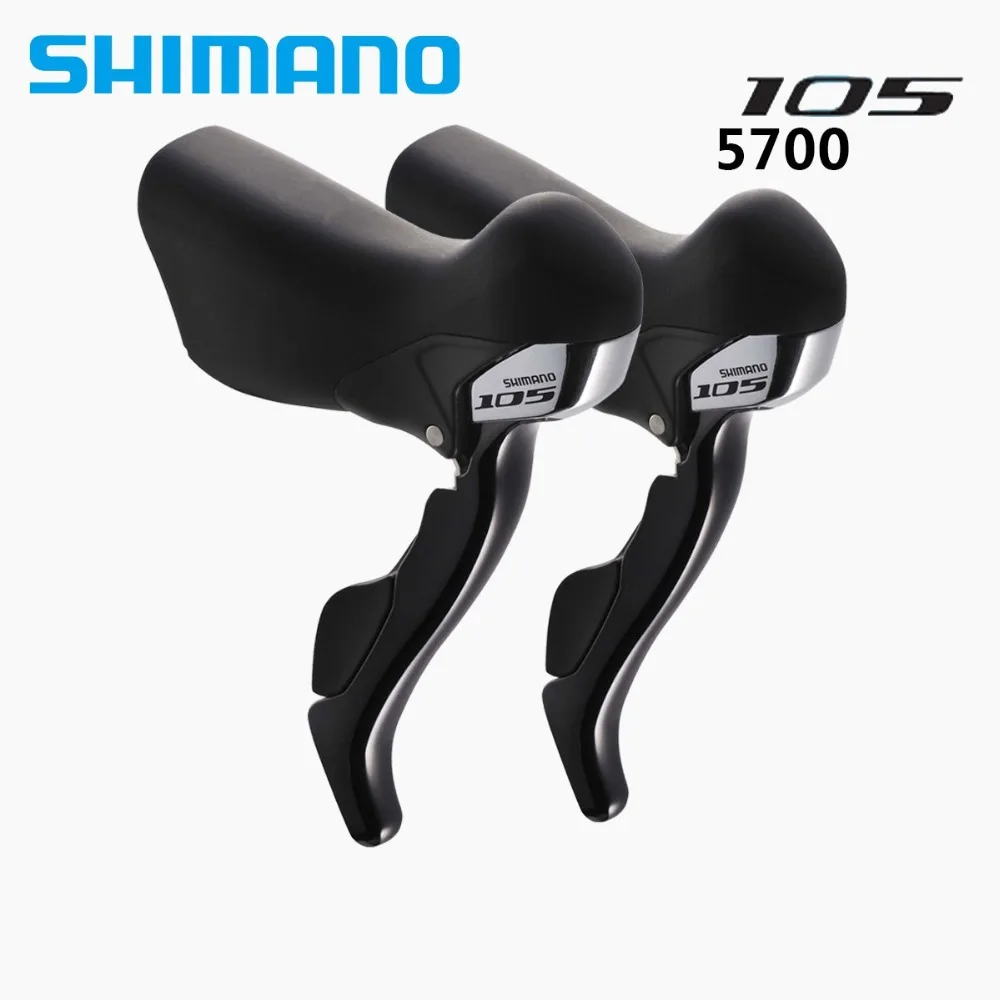 Shimano 105 2x10 скоростной дорожный велосипед STI Shifters ST 5700 левый/правый|Велосипедный