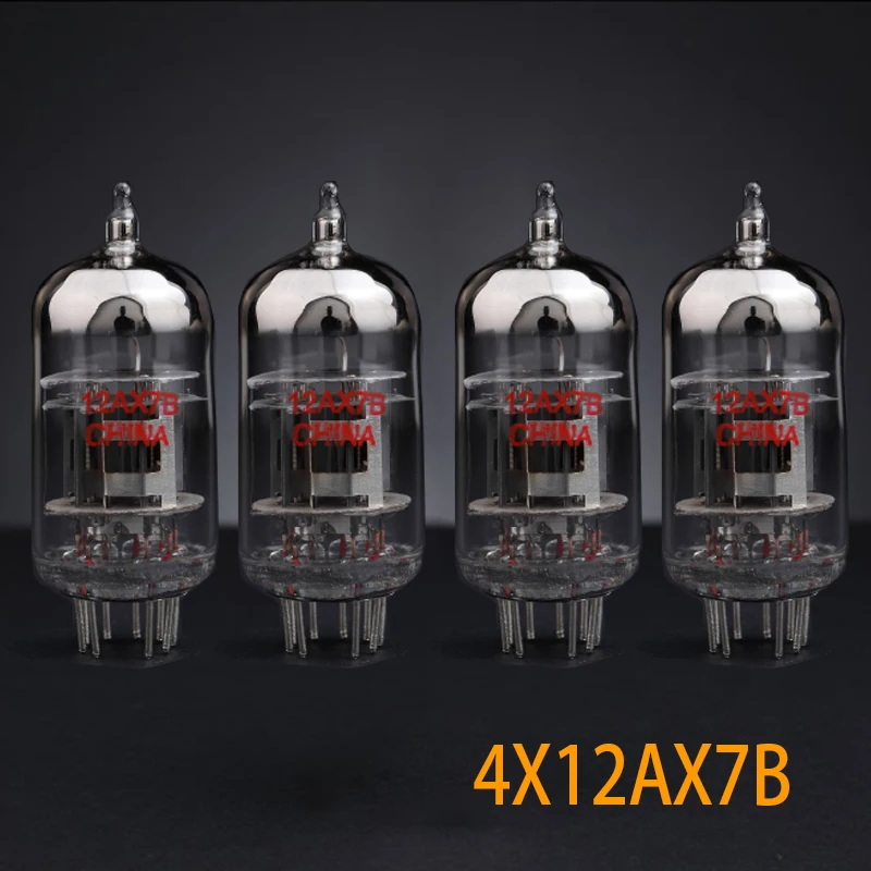 4 шт. Shuguang 12AX7B(12AX7, ECC83, 12AX7-T) совпадающий парный усилитель HIFI аудио вакуумные трубки