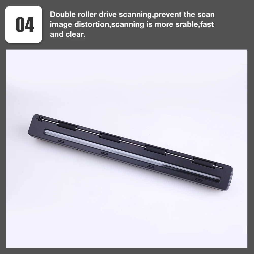 IScan Портативный креативный портативный сканер документов 900 dpi USB2.0 ЖК-дисплей Поддержка выбора формата JPG/PDF