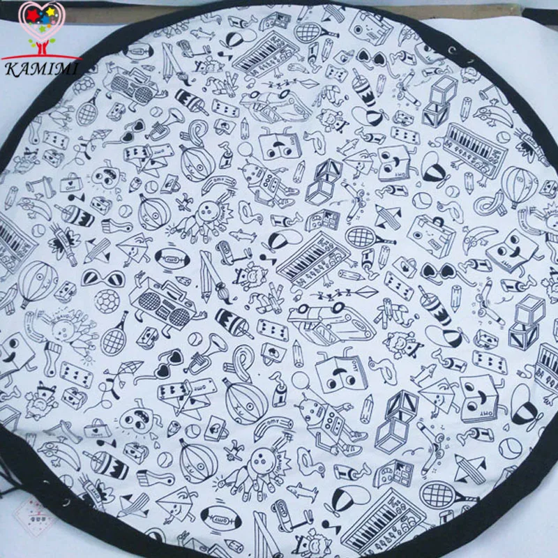 Детское одеяло для хранения игрушек сделай сам Новое развития интеллекта