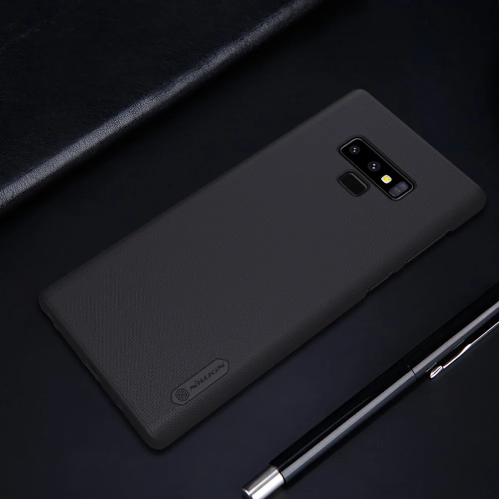 10 шт./лот NILLKIN Супер Матовый щит Матовый ПК Жесткий Чехол для samsung galaxy note 9 note9 чехол
