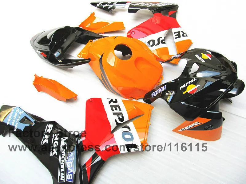 7 подарки Выбор расцветки для литья под давлением HONDA 2005 2006 CBR 600RR CBR600RR Обтекатели