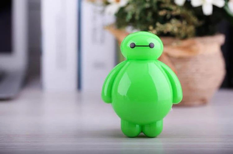Новинка ночник большой герой Baymax 3 w luminaria белый зеленый желтый цвет лава лампа для детской комнаты; декор luminaria de mesa