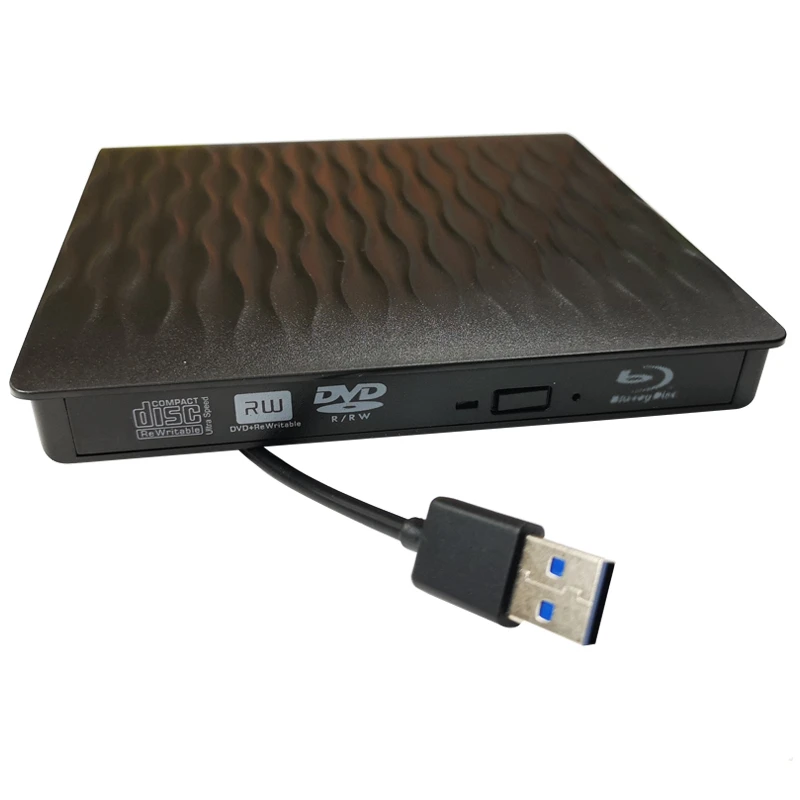 Maikou Внешний Blu ray DVD Оптический привод USB 3,0 Ультра тонкий 3D 4K плеер писатель портативный BD/CD/DVD горелки привод для Mac OS/Wind