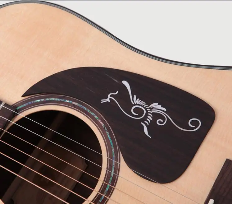Acouway Акустическая гитара pick guard 4" 41" 4" твердый палисандр сделано Профессиональный pick Guard стикер