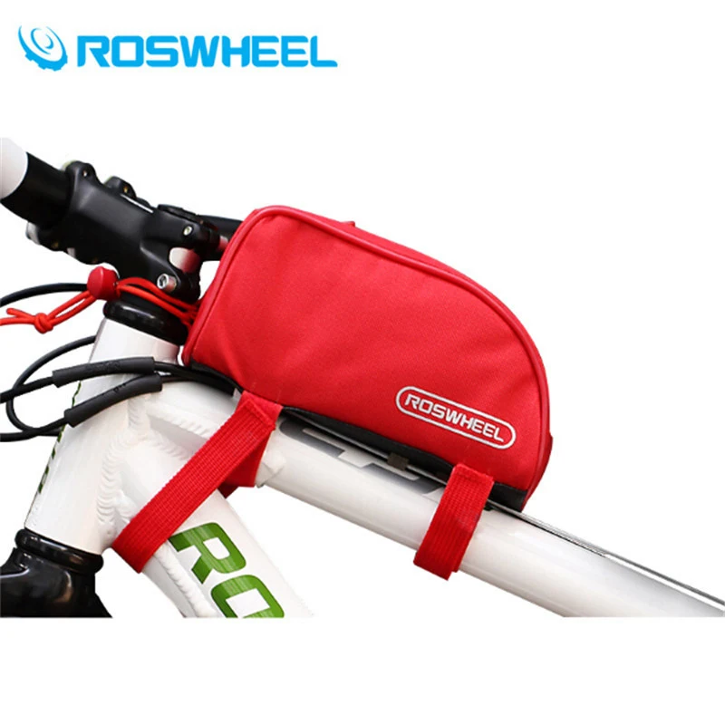 

ROSWHEEL 1L наружная сумка для горного велосипеда велосипедная Рама Передняя верхняя труба сумка для хранения велосипеда 8 цветов горячая Распр...