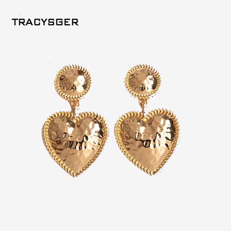 AH ER84717/TRACYSGER/серьги в форме сердца|Серьги-подвески| |