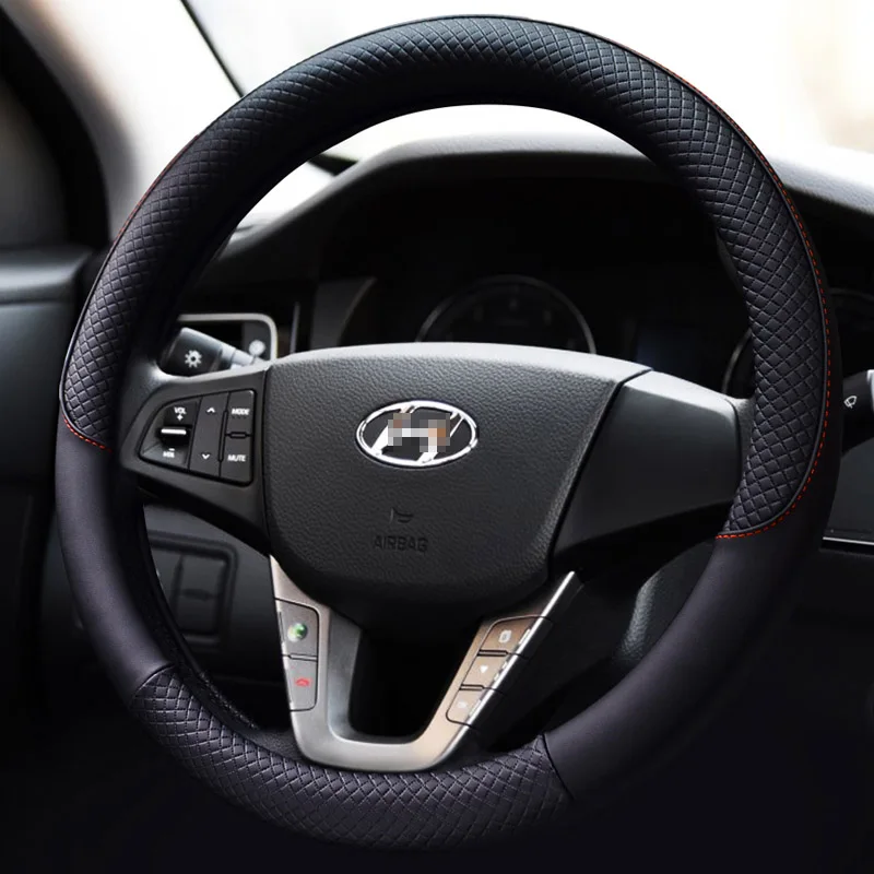 Автомобильный руль охватывает четыре сезона вообще кожа интерьера для Hyundai ix25 ix35