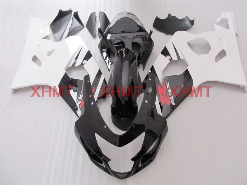 Для GSXR750 2004-2005 K4 кузов 2004 Обтекатели 04 белые черные детали корпуса | Автомобили и