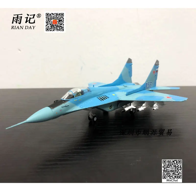 Амер 1/100 весы военная модель игрушки Русский Микояна миг-29 истребитель литой металлический самолет модель игрушки для подарка/Коллекция