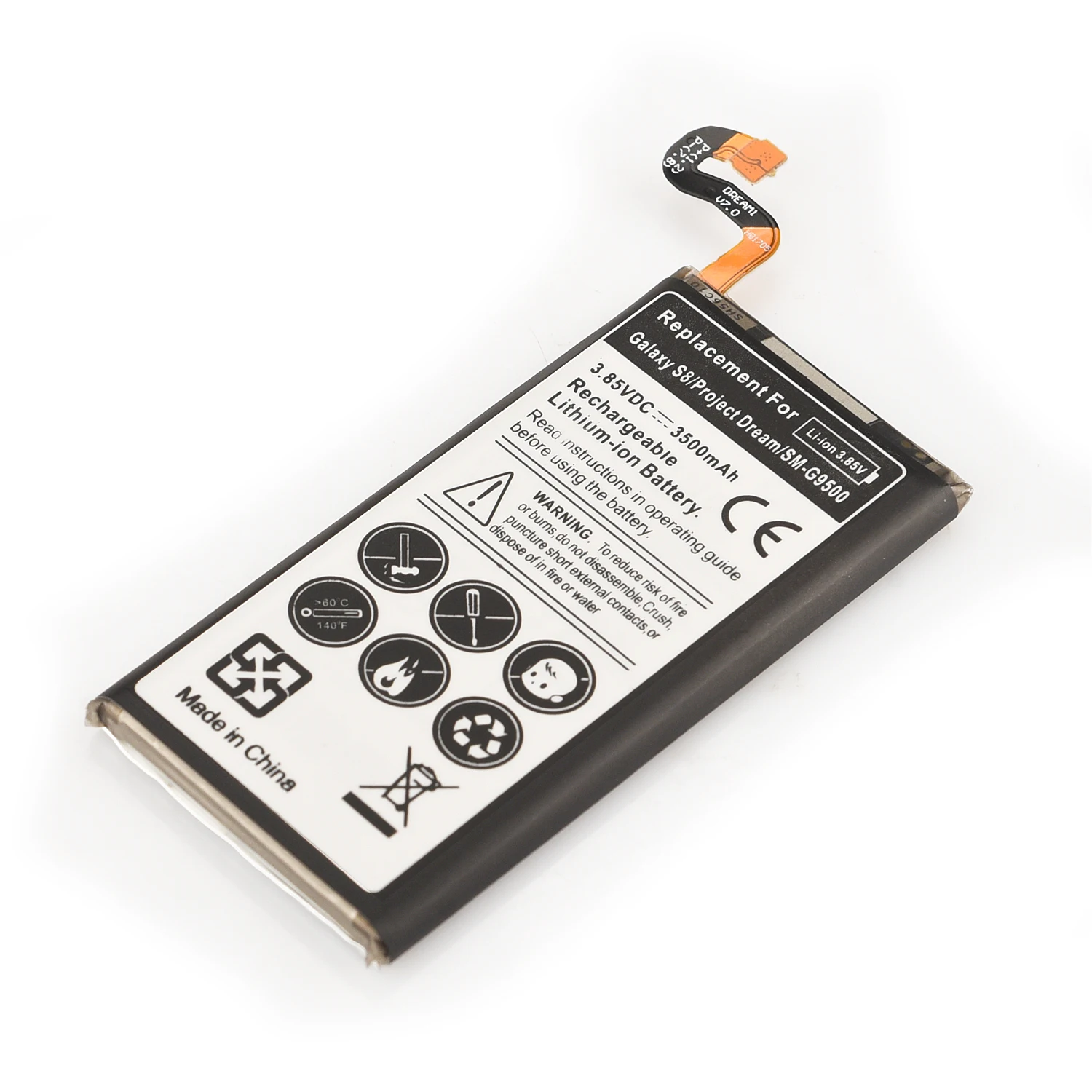 3500 мАч аккумулятор для телефона Samsung Galaxy S8/Project Dream/SM-G9500 SM-G9508 G950F G950A G950T G950U G950V G950S