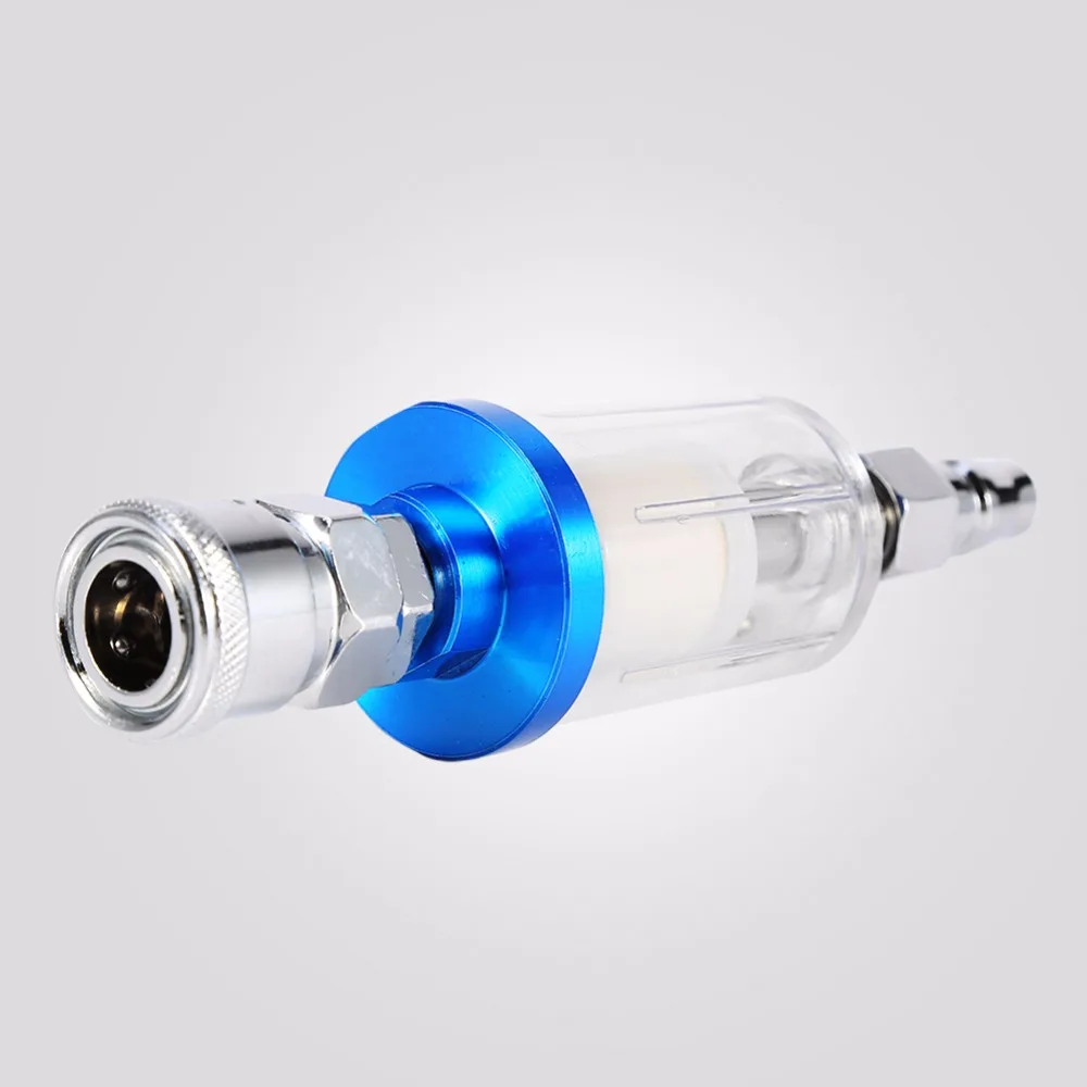 Распылитель Аэрограф Воздушный фильтр ловушка для воды ясный покраска