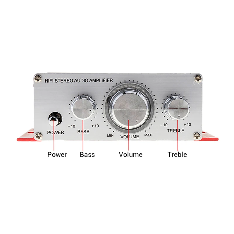 HY-2001 Hi-Fi мини усилители аудио для мотоцикла Авто домашний усилитель мощности стерео звук режим USB/MP3/FM/DVD/SD