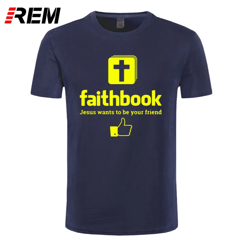 REM New Jesus хочу быть вашим другом, футболка с буквенным принтом, Христианские Футболки, хлопковые футболки с коротким рукавом, футболки с изображением Иисуса - Цвет: 3