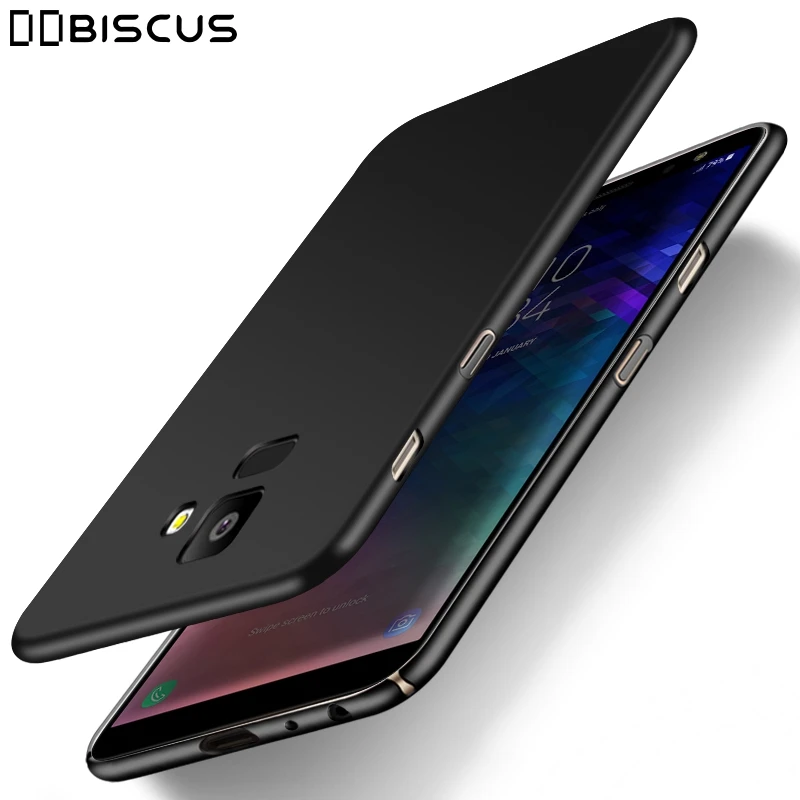 Роскошный жесткий пластиковый матовый чехол из поликарбоната для Samsung Galaxy J8 J4 J6
