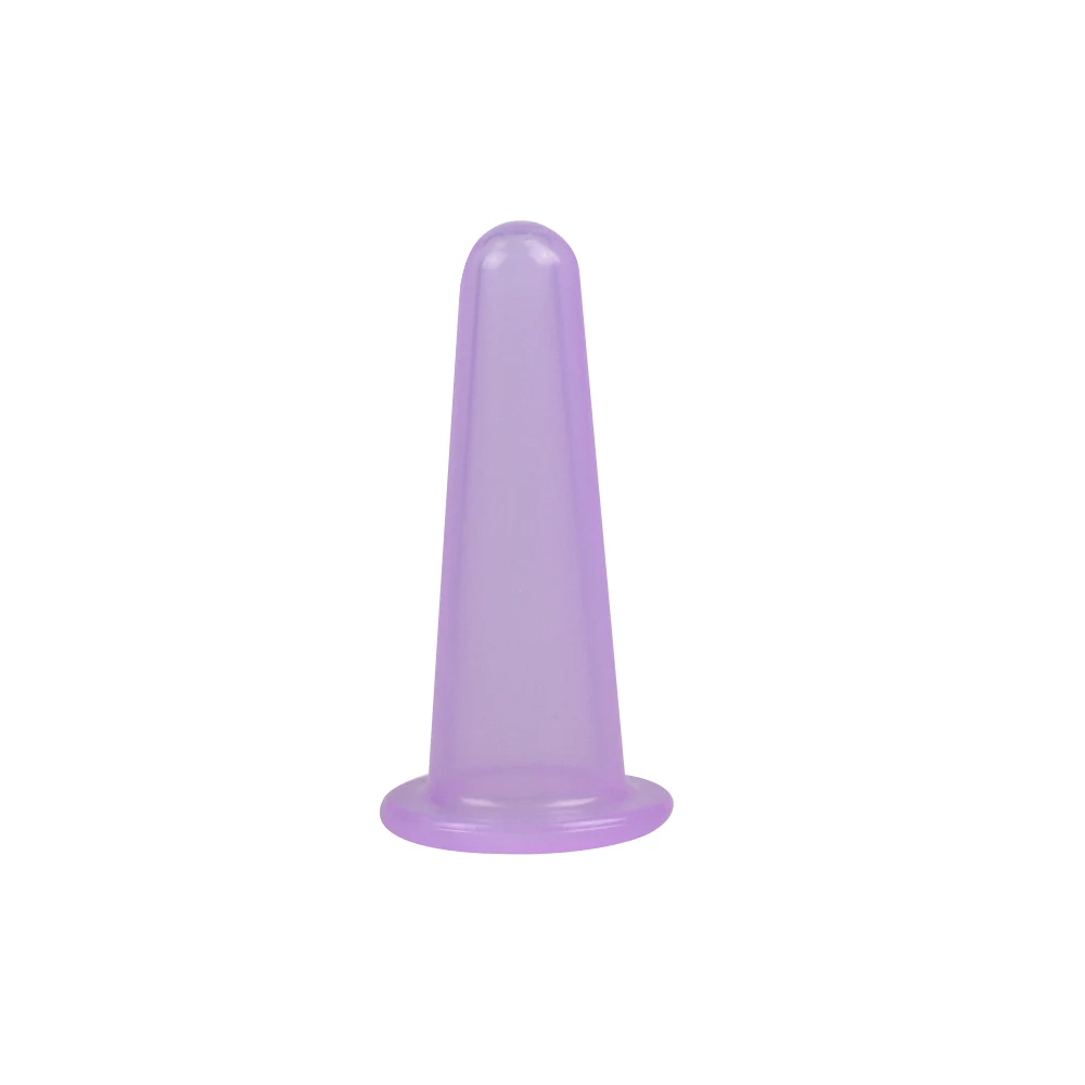purple 3 1 шт. вакуумные банки силиконовые банки чашки антицеллюлитный массажер снимает боль Вакуумная чашка релаксирующий массаж может массажер вспомогательная чашка - Цвет: purple 3