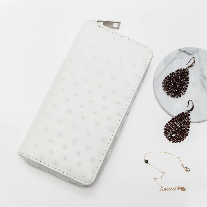 Женские кожаные кошельки модные женские большой емкости для кредитных карт