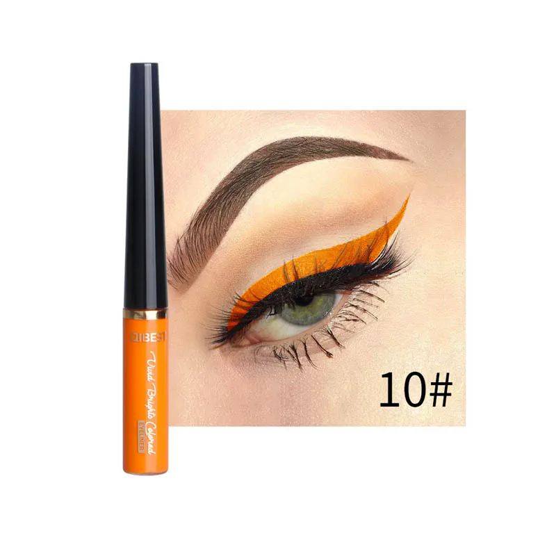 Матовая жидкая подводка для глаз ручка долговечная красочная карандаш косметика
