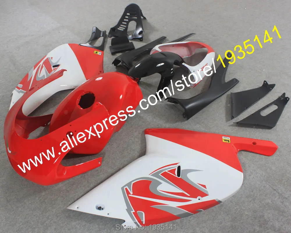 Красный черный и белый Пластик комплект для Aprilia RS 125 2001 2002 2003 2004 2005 деталь