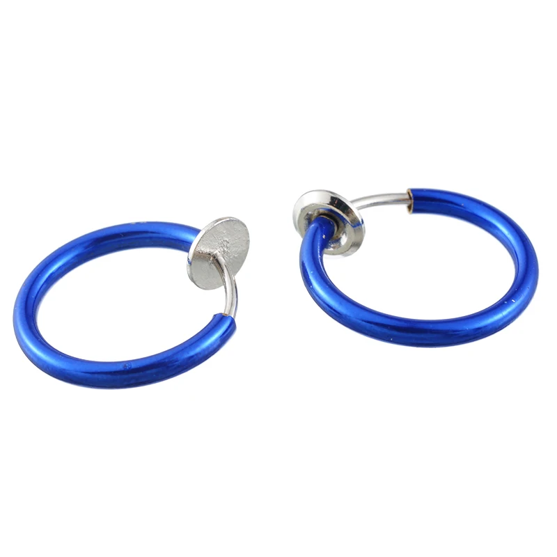 2018 2 шт. клипсы Boby для носа губ ушей поддельные пирсинг унисекс язычки кольца