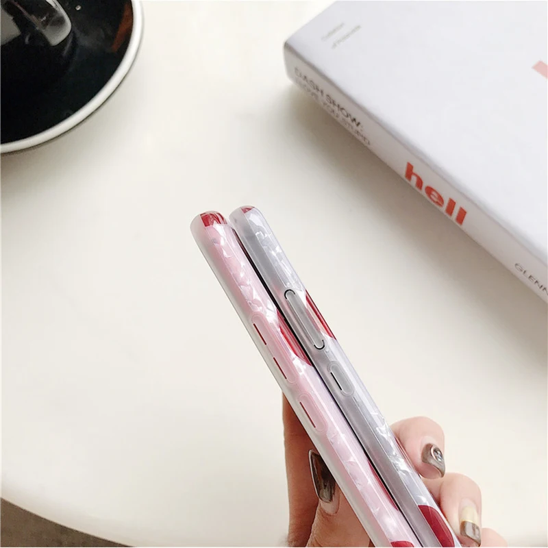 YHBBCASES Retro Polka Dot Phone Case For Huawei P10 Plus P20 Pro Mate 10 20 Honor 9 Cases Cute Love Heart Soft IMD Cover |